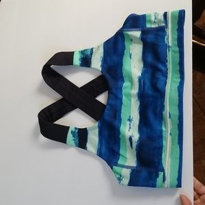 Lululemon sports bra blue/teal